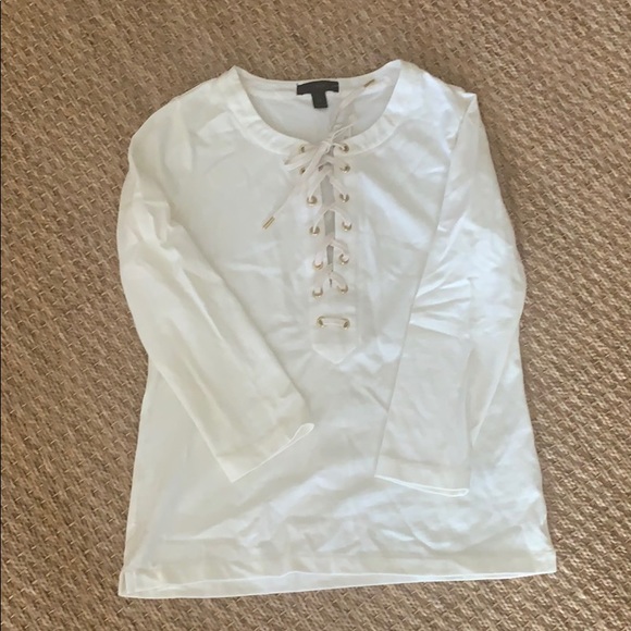 J. Crew Tops - J. crew XXS NWT cotton sailor knit tee.